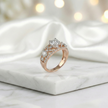 The Rose Gold Trellis Ring