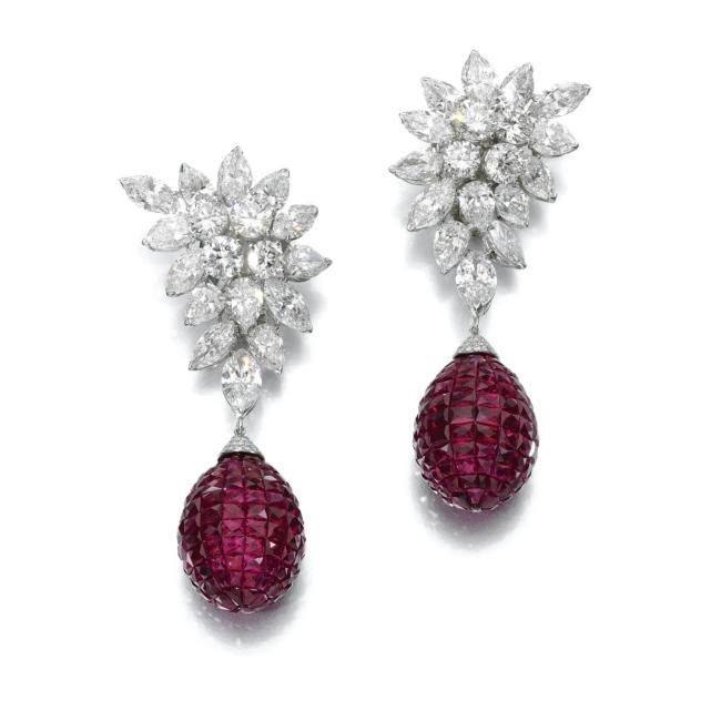 diamond stylish hoops deisgn modern huma jewellers jewellery jewelry women fashion karachi pakistan ruby precious marquise luxury